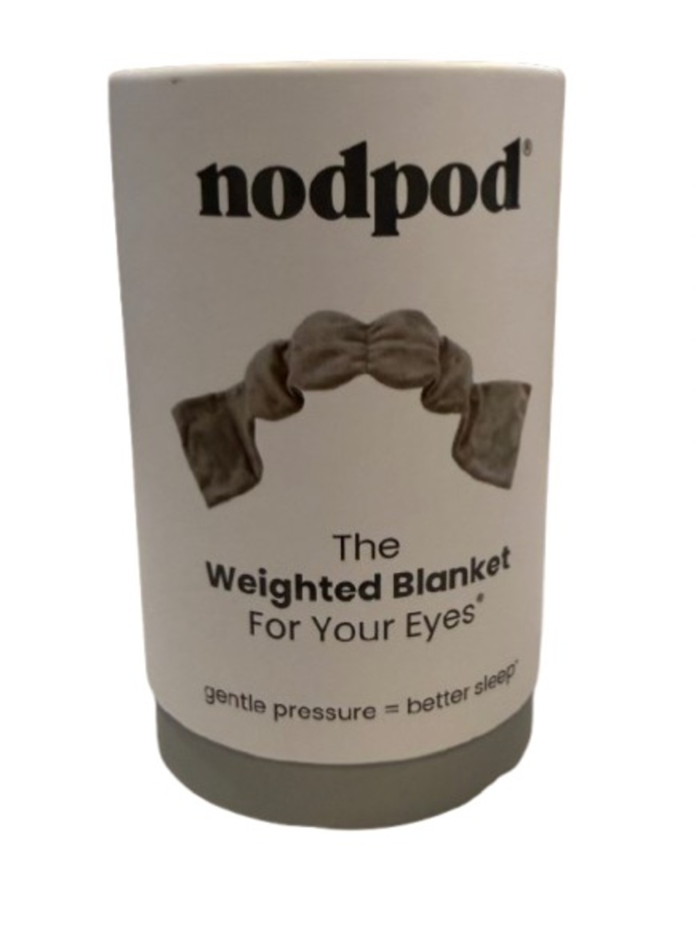nodpod Weighted Eye Blanket - Gray